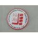 School Bottom Souvenir Badges With Iron Tin Printing And Brooch Pin For Holiday