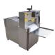 550kg/ H Frozen Meat Slicer Fully Automatic Chicken Cutting Machine 20mm Thick