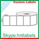 Custom Thermal Label 69mmX48mm/1 Plain D/Thermal Roll Perm 1,000 25mm core