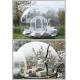 nflatable Clear Dome Tent, Inflatable Transparent Tent, Inflatable Lawn Tent