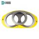 DURO 22 Carbide Spectacle Wear Plate and Cutting Ring for Concrete Pump from Original