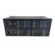 Manufacture rack single core 8 channel VGA 720/1080p video audio extender with data VGA fiber Optic Converter