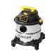 4HP Stanley 5 Gallon Stainless Steel Wet Dry Vacuum Waterproof  Compact Design