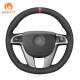 Customized Available Durable Suede Hand Sewing Steering Wheel Cover Wrap for Holden Commodore VE Ute Calais Caprice 2006-2013
