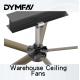 95 RPM Industrial Large Ceiling Fan Large Workshop HVLS Energy Saving Ceiling Fans