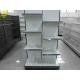 Three Columns Grocery Store Shelves , 0.6mm Layer Supermarket Shelving Systems
