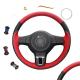 Custom Fit Red Leather Steering Wheel Cover for VW Golf 6 Mk6 Jetta 6 Polo 2011-2014