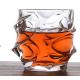 320ml Big Wine Whiskey Glass Sets / Machine Made Crystal Whiskey Glasses