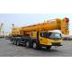 Mobile Truck Crane , Large Truck Mounted Crane With Big Torque Starting Point