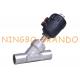 1.5'' DN40 PN16 Welding Pneumatic Angle Seat Valve Stainless Steel