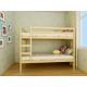 modern bunk bed pine wood