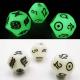 Bescon 3 Pieces Astrological Dice Set Constellation D12 Dice 3 Colors Magical Stone