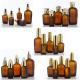 30ml Square Amber Glass Lotion Bottles Jars For Cream Serum Packaging