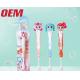 Customized Toothbrush Holder Character Toy OEM Toothbrush Mouthwash Topper Figures Made Cartoon Cute Tooth Cup Holder For Kids