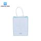 120gsm White Flat Bottom Paper Bags Bioldegradable Shopping Paper Bags With Logo