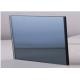 Shape Customized Dark Grey Tinted Glass , Tinted Plate Glass For Windows / Doors