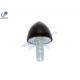 Black Color Conical Rubber Buffers 110551 Reliable With SGS ISO Certification