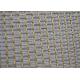 Silver SS Double Crimped Wire Mesh For Sieving Ore Sturdy Structure With 304 Material