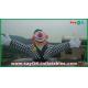 Customized Commericial Vivid Inflatable Clown Mascots With Logo Printing