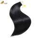 Black Invisible Tape In Hair Extensions One Sided 100g Virgin Human Hair Extensions
