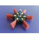 100mm Rotary Nylon Filament Flap Brush 6mm Power Drill Hexagonal Shank