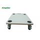 Plywood Roller Pvc 4 Wheel Moving Dolly With Brakes For Home / Office