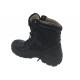 Fiberglass Safety Steel Toe Cap Work Boots 240J No Lateral Stitching For Policeman