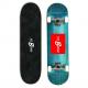 31 × 7.8  Complete Street Skateboards 7 Layer Maple Polished Aluminum Trucks