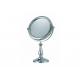 Double-sided Round Silver Magnifying Makeup Desk Cosmetic Mirror XJ-9K006A2