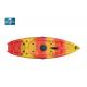 Plastic Hull Children'S Sit On Top Kayak / Solo Youth Kayak 220*66*25CM Size