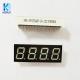 0.39 Inch 4 Digit 7 Segment LED Displays For Electronic Scale