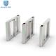 Automatic High Speed Turnstile Stainless Steel 304 Swing Gate For Train Station