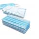 Blue Disposable Non Woven Face Mask Dust Prevention High Dust Removing Rate