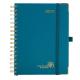 Pacific Green 8.75''x6.63'' Medium Weekly Planner 100GSM Ivory Paper