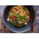 Chinese Rice Vermicelli Noodles Gluten Free With Vegetable Salad
