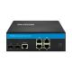 Fanless 4 Port Gigabit Poe Switch , High Poe Smart Managed Switch Outdoor