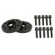 20mm BMW E39 5x120 Wheel Spacers - Hubcentric 74.1 74 | with 12x1.5 Black Bolts
