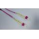 SM MM LC OM4 Fiber Optic Patch Cord pVC material FTTH LC patchcord