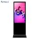 75 Floor Standing Digital Kiosk Signage 6ms With IR Touch