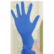 Disposal Latex Hand Gloves Blue Color 14Mpa Tensile Strength