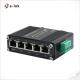 Mini Industrial 5 Port 10/100TX Compact Outdoor Unmanaged Ethernet Switch