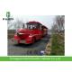 Diesel Power 42 Seats Small Trackless Train For Amusement Park Low Emission
