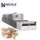 Hot Sale Stainless  Industrial Conveyor Belt Type Microwave Herb Leaves Dryer Machine