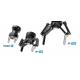 Electric Robot Gripper Claw Load 5kg Clamping Force 20-185N Robot Arm Hand-E Two Finger