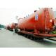 80000Liters Hydrochloric Acid Storage Tank Skid Mounted For Storage / Transport