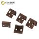 Furniture Accessories Brown Full Plastic Covered 5-Holes Spring Clip