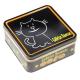 Butter Cookie Tins Black Cookie Tin Container Square Tin Box for Food 0.23mm Thickness