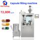 72000 Capsules / Hour Automatic Capsule Filling Machine Size 000 00