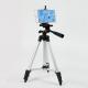 tripod stand with knob for mobile camera live stream selfie ring light