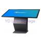 Freestanding LCD Touch Screen Kiosk Indoor AD Player With 178 View Angle